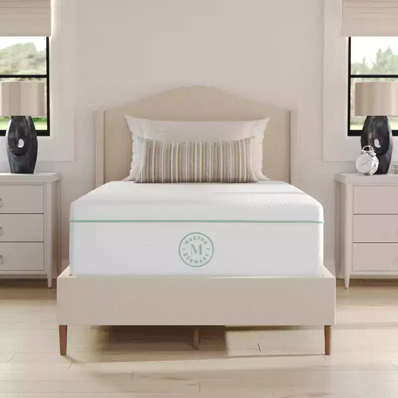Matelas en mousse à mémoire de forme à gel rafraîchissant triple action, fermeté moyenne, 30 cm, avec plateau matelassé jacquard doux et respirant