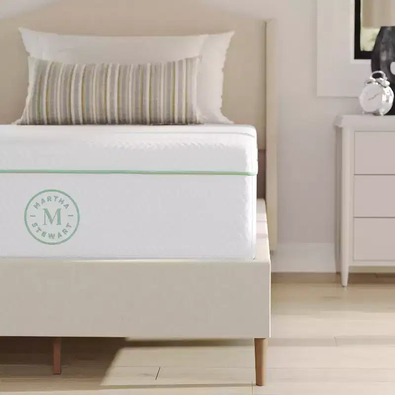 Matelas en mousse à mémoire de forme à gel rafraîchissant triple action, fermeté moyenne, 30 cm, avec plateau matelassé jacquard doux et respirant