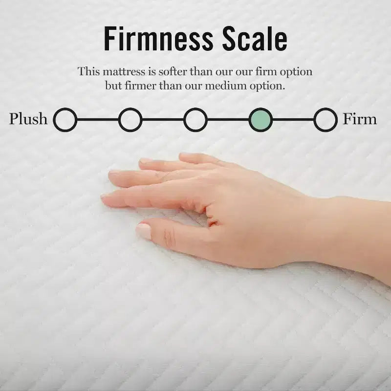 Matelas en mousse à mémoire de forme à gel rafraîchissant triple action, fermeté moyenne, 30 cm, avec plateau matelassé jacquard doux et respirant