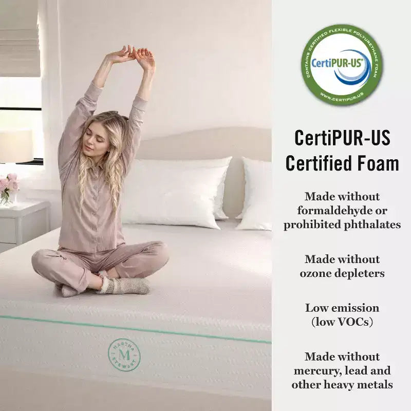 Matelas en mousse à mémoire de forme à gel rafraîchissant triple action, fermeté moyenne, 30 cm, avec plateau matelassé jacquard doux et respirant