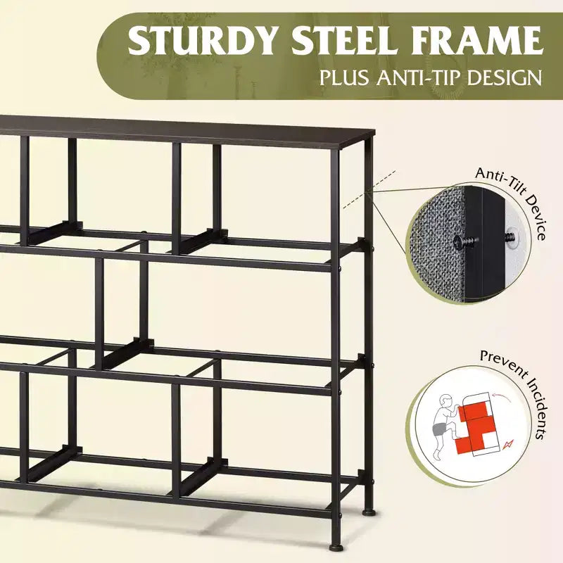 Commode à 8 tiroirs pour chambre à coucher, unité de rangement en tissu, grande commode à tiroirs pour entrée et salon