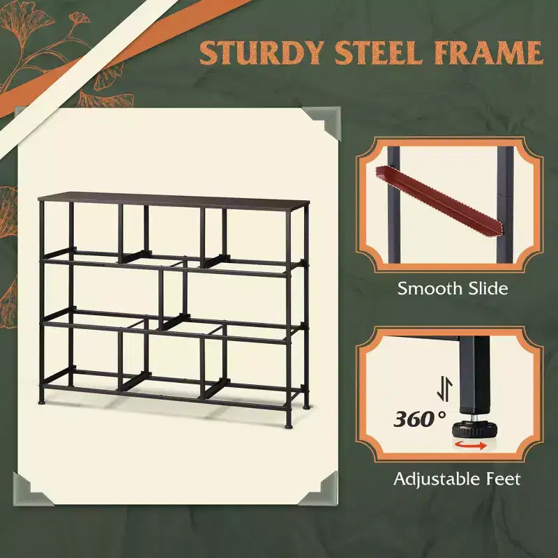 Commode à 8 tiroirs pour chambre à coucher, unité de rangement en tissu, grande commode à tiroirs pour entrée et salon