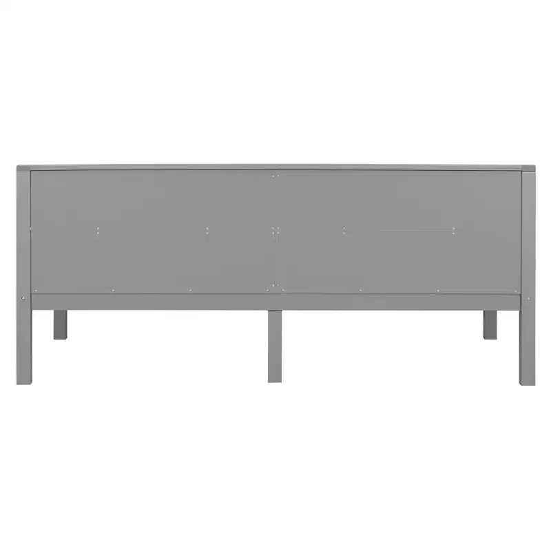 Lit de repos en bois massif pour lit simple/double, cadre de lit canapé, blanc/espresso/gris