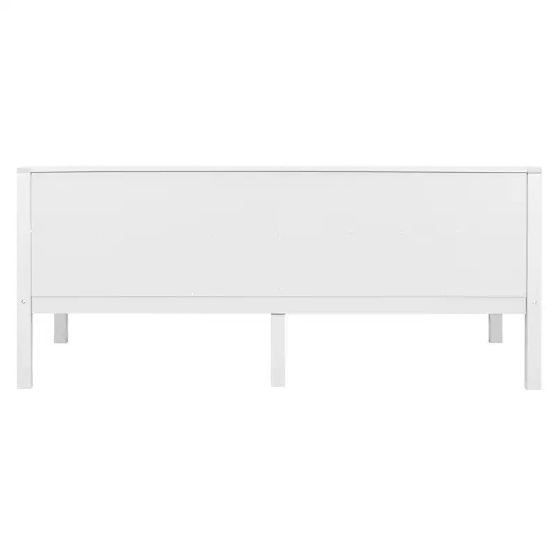 Lit de repos en bois massif pour lit simple/double, cadre de lit canapé, blanc/espresso/gris