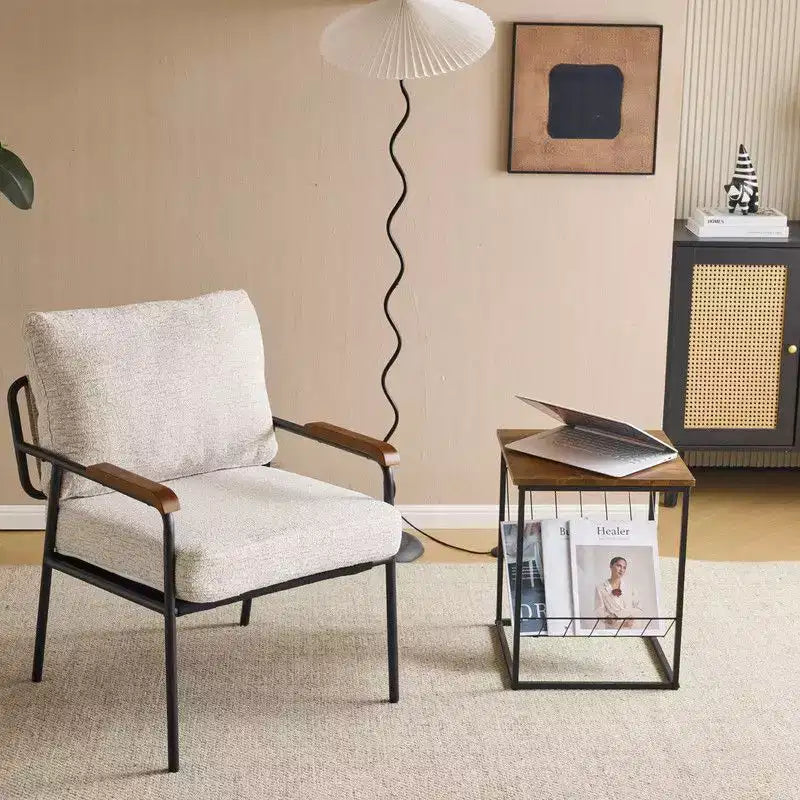 Karl Home Modern Accent Chair Armchair For Living Room,Bedroom