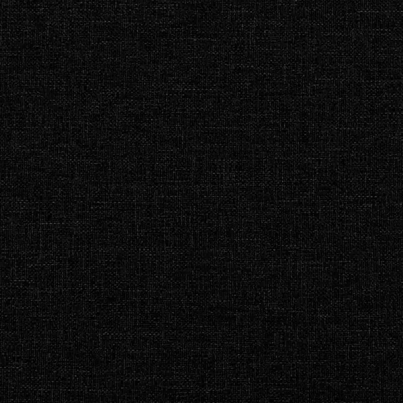 Fauteuil de massage électrique inclinable - Dossier à oreilles, tissu noir, réglage motorisé, 6 points de vibration, fauteuil avec pochette de rangement